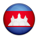 Flag Of Cambodia Icon 128x128 png